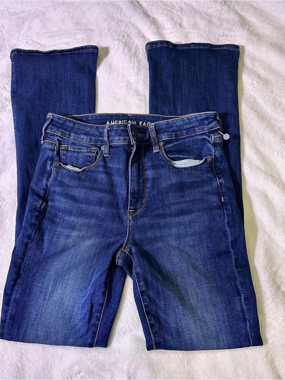 American Eagle Outfitters Women's Deep Indigo Bootcut Jeans